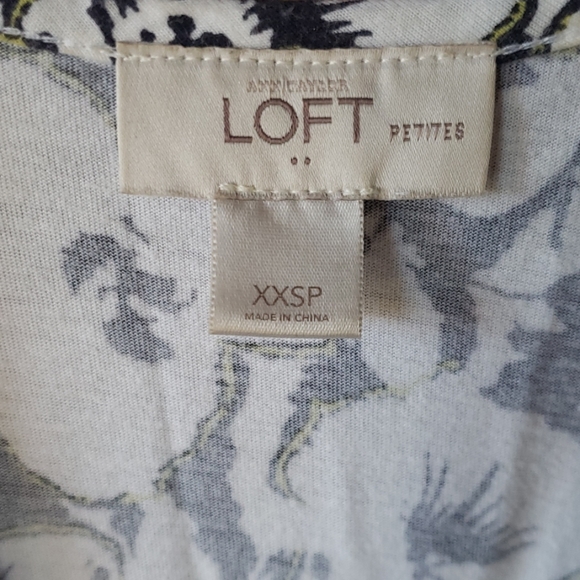 Loft floral dress, size XXSP - Picture 3 of 6